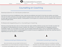 Tablet Screenshot of counselpraktijk.nl